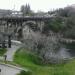Historic Rainbow Bridge in Folsom, California city