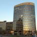Zebra Tower in Warszawa city