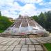 Заброшенный фонтан в городе Новосибирск