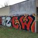 Graffiti in Łódź city