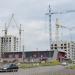Строящийся жилой дом в городе Барнаул