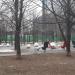 Сквер в городе Москва