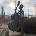 Скульптура «Контрабасист» в городе Москва