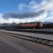 Podgorica railway station in Podgorica city