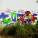 Graffiti in Łódź city