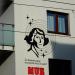 Mural reklamowy in Łódź city