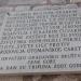 Spomen-ploča pomorcima Boke poginulim kod Lepanta (bs) in Kotor (Montenegró) city