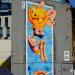 Mural „Twoja bezpieczna przystań” in Łódź city