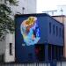 Mural in Łódź city