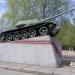 Танк Т-54 в городе Борисов