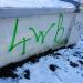 Graffiti in Łódź city