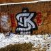 Graffiti in Łódź city