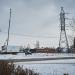 Опора ЛЭП в городе Коломна
