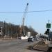 Строительная площадка развязки западного моста в городе Тверь