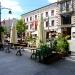Letni ogródek Fabryki Krawatów Bistro in Łódź city