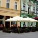 Letni ogródek Restauracji Łyk i Kęs in Łódź city