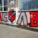 Graffiti in Łódź city