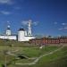 Стены Свято-Троицкой Сергиевой Лавры в городе Сергиев Посад