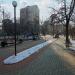 Сквер в городе Новоивановское