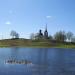 Александровское озеро (безымянное) в городе Великий Устюг