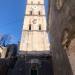Church tower in Perast city