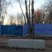 Территория складской базы в городе Москва