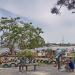 Praça do Pontal de Santo Antônio na Cabo Frio city