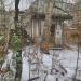 Развалины деревянного дома в городе Ступино