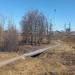 Пешеходный мост через приток Румянцевского ручья в городе Москва
