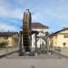 Antikes Wasserrad in Stadt Traunstein
