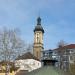 Kirchturm in Stadt Traunstein