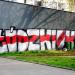 Graffiti in Łódź city