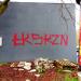 Graffiti in Łódź city