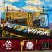 Graffiti in Łódź city