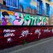 Graffiti in Łódź city