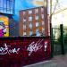 Graffiti in Łódź city
