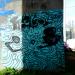 Graffiti in Łódź city
