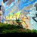 Graffiti in Łódź city