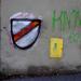 Graffiti in Łódź city