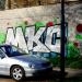 Graffiti in Łódź city