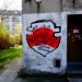 Graffiti in Łódź city