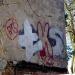 Graffiti in Łódź city