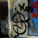 Graffiti in Łódź city