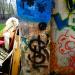 Graffiti in Łódź city