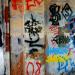 Graffiti in Łódź city