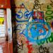 Graffiti in Łódź city
