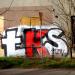 Graffiti in Łódź city