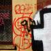 Graffiti in Łódź city