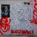 Graffiti in Łódź city