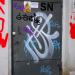 Graffiti in Łódź city